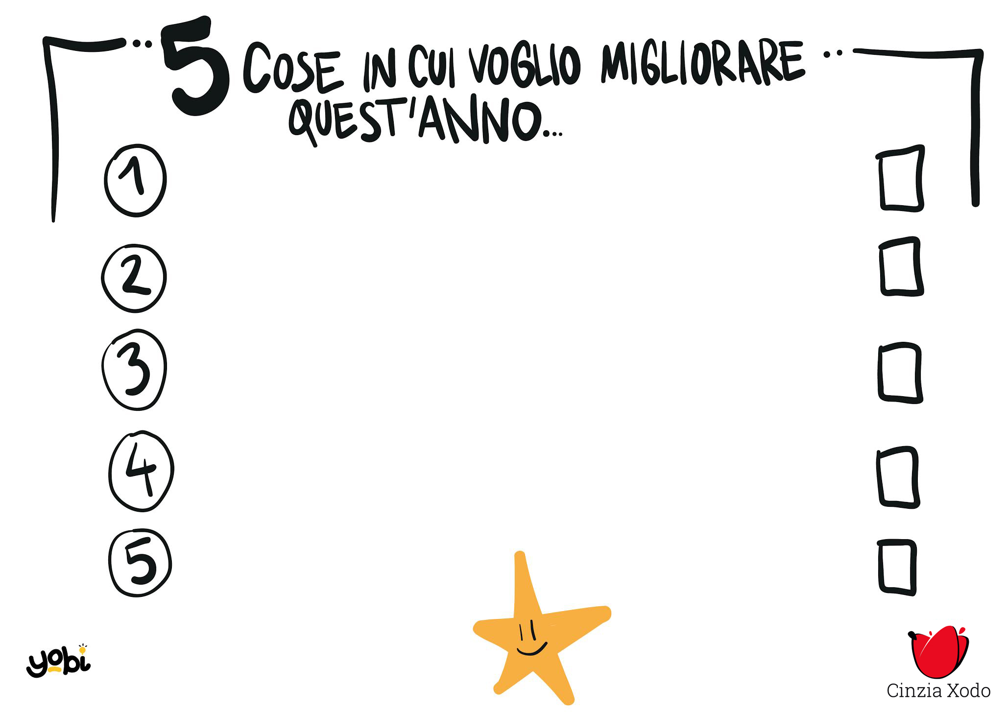 5 COSE DA MIGLIORARE QUEST’ANNO